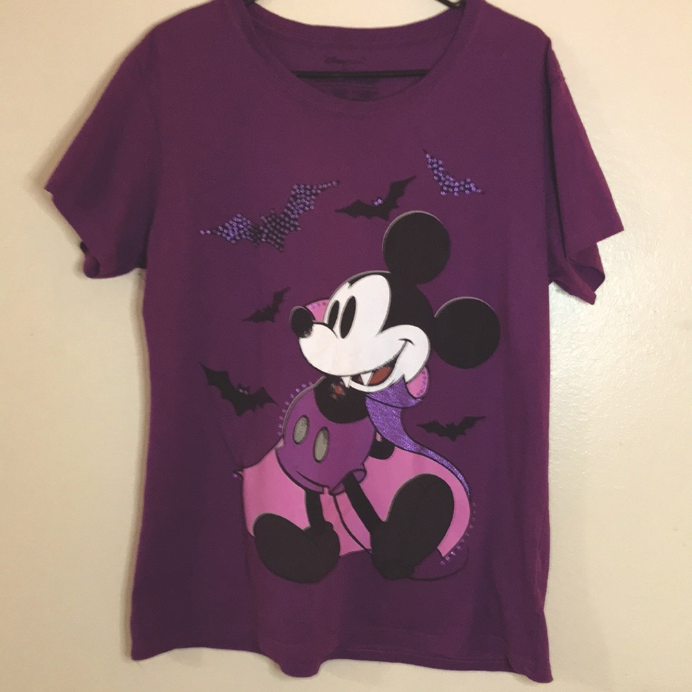 Mickey Mouse Dracula T Shirt